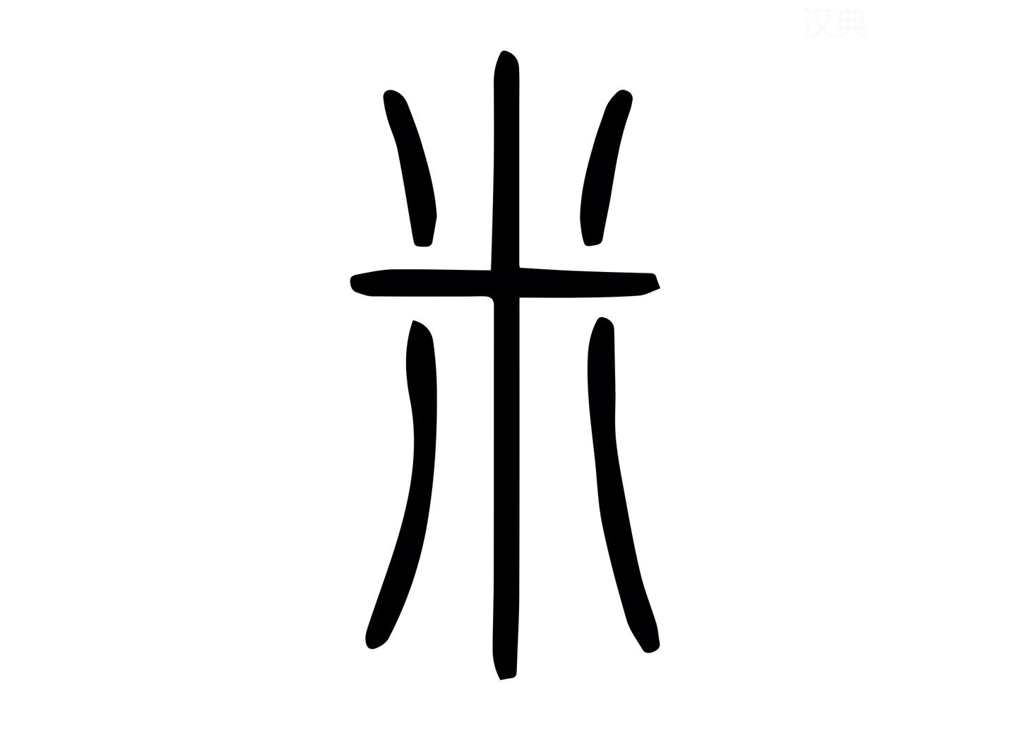 每日汉字 米 知乎