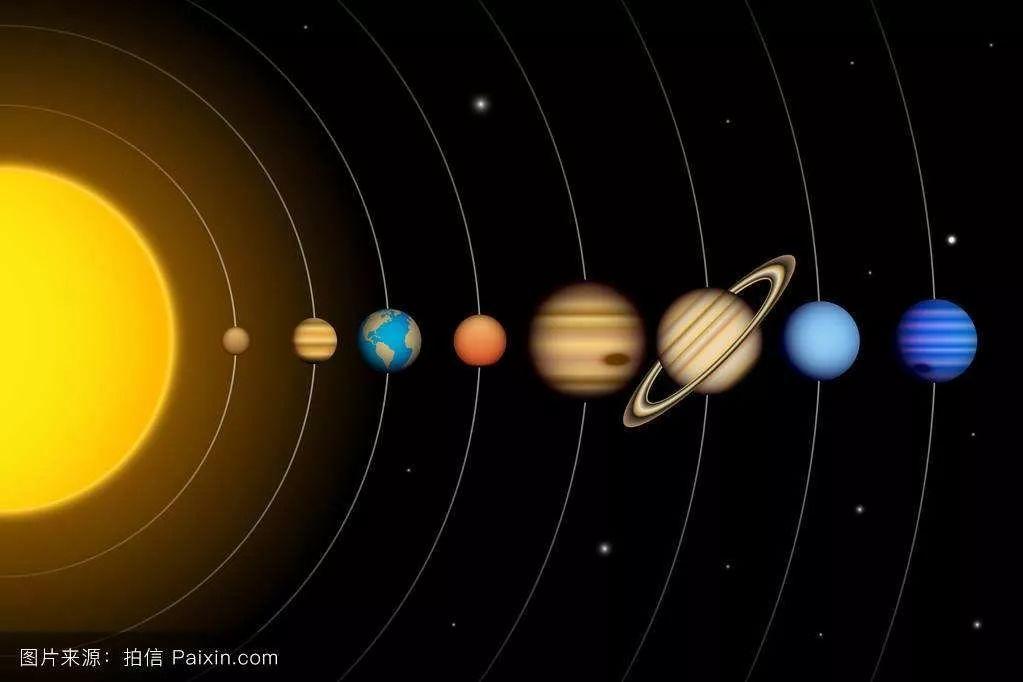 探索太陽系的八大行星及冥王星