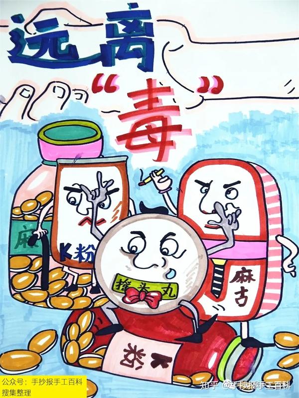 禁毒绘画作品合集 - 知乎