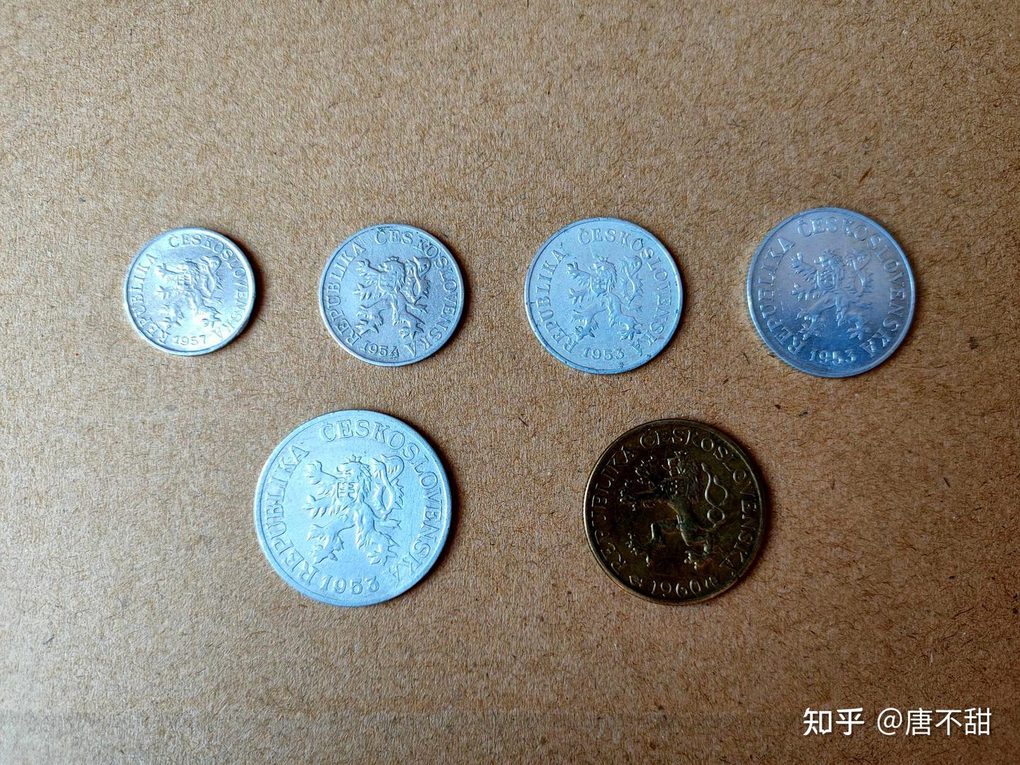 捷克斯洛伐克解体前后硬币版别- 知乎