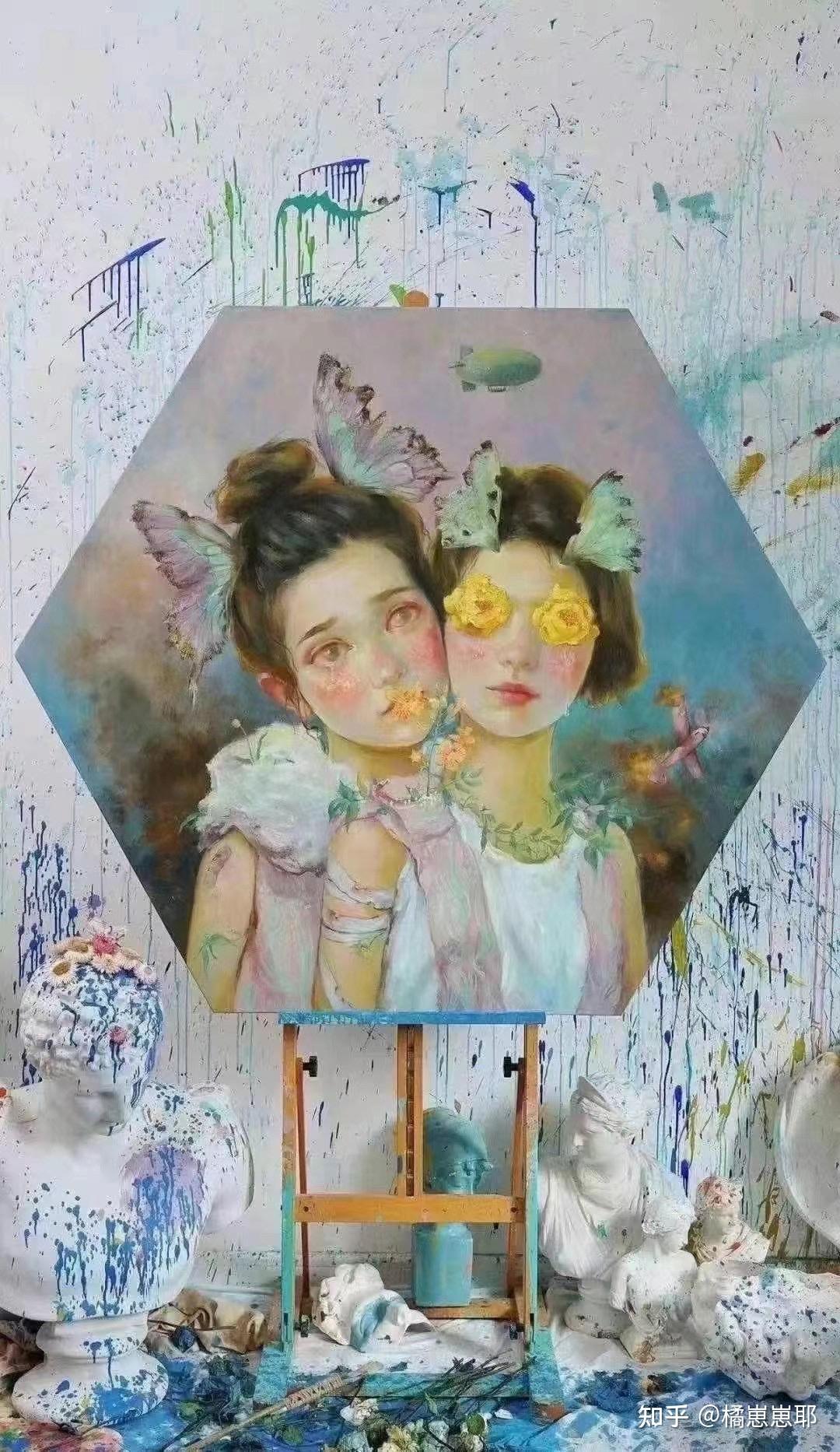 赵小黎限量版画破碎与重生