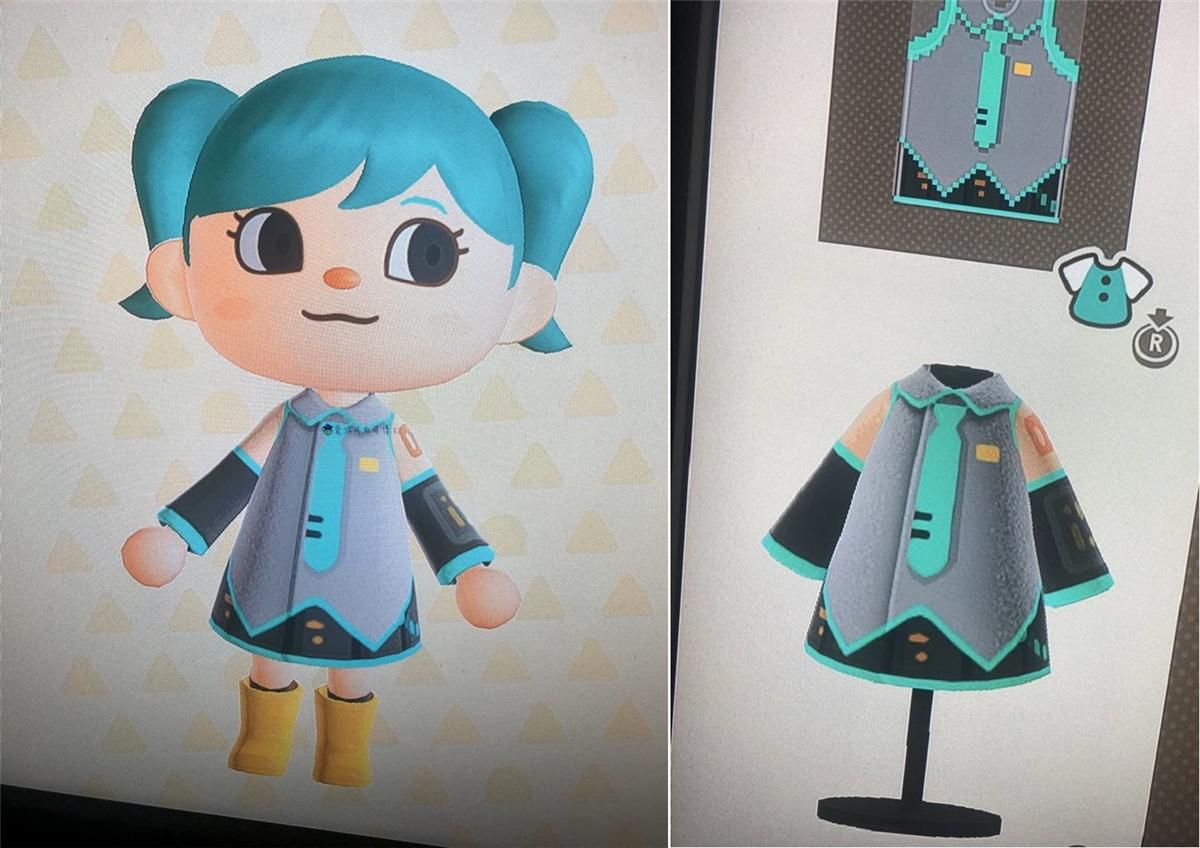 初音祢豆子纷纷登场集合啦动物森友会网络服装秀