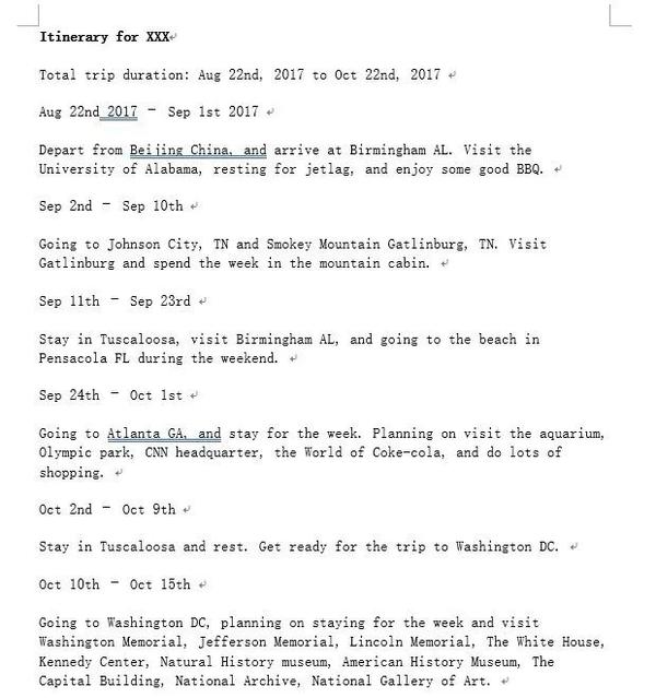 入美的英文版邀请函、行程单、介绍信模板！邀请家人赴美必备！ - 知乎