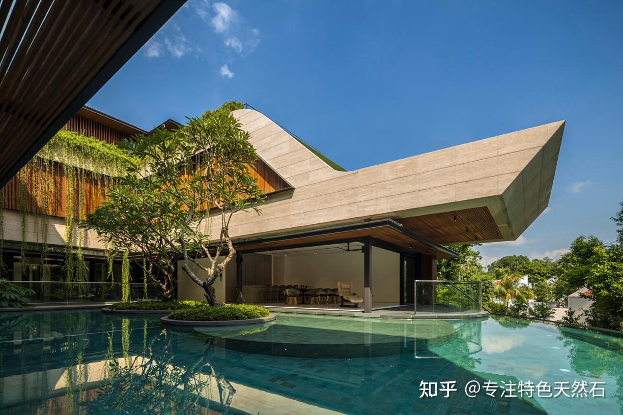 新加坡洞石别墅:水上花园 - 知乎
