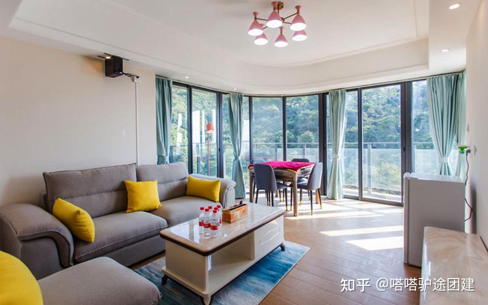 海边洋房式别墅团建住宿,轰趴派对团建——惠州双月湾篇 - 知乎