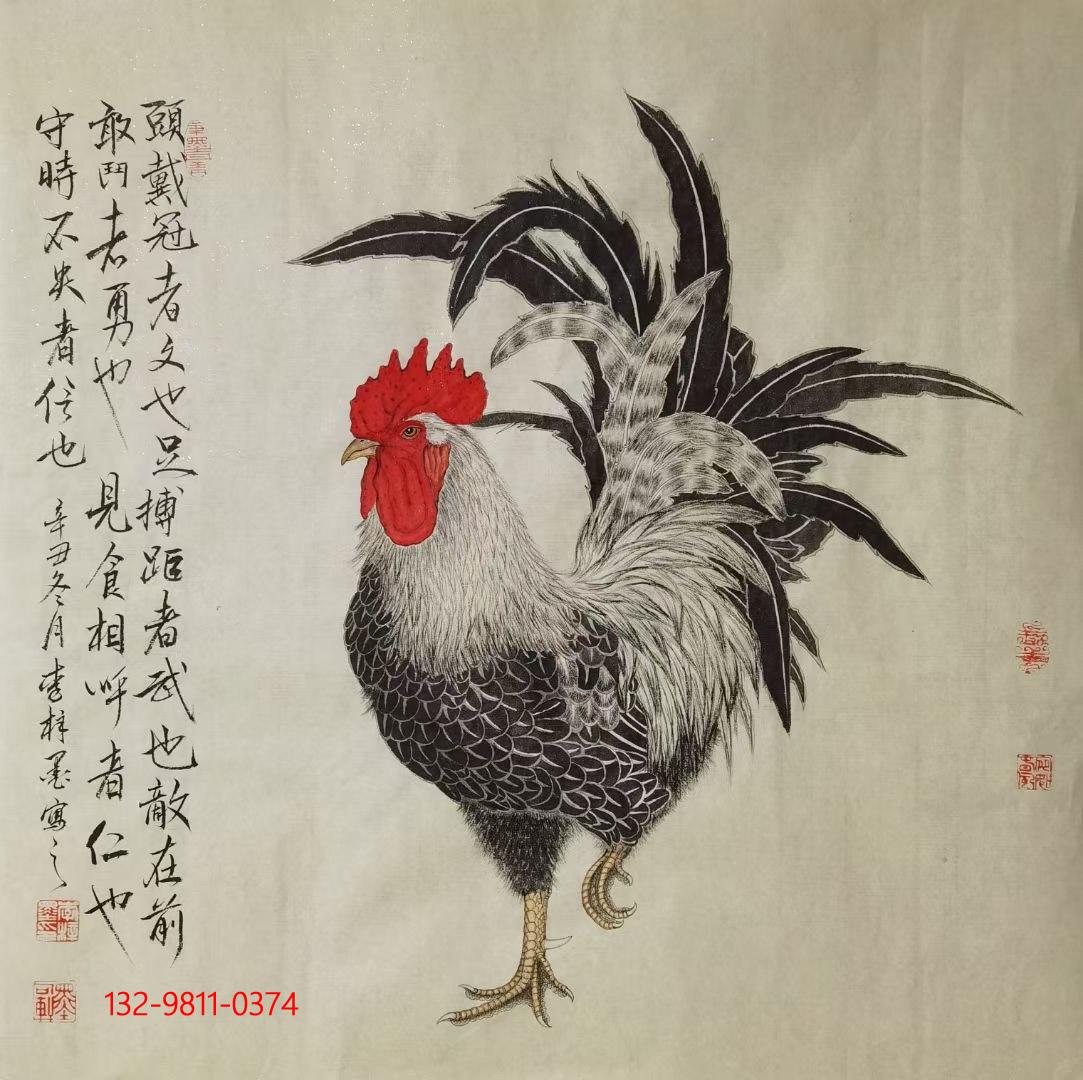 当代名家的公鸡图,你喜欢谁? - 知乎