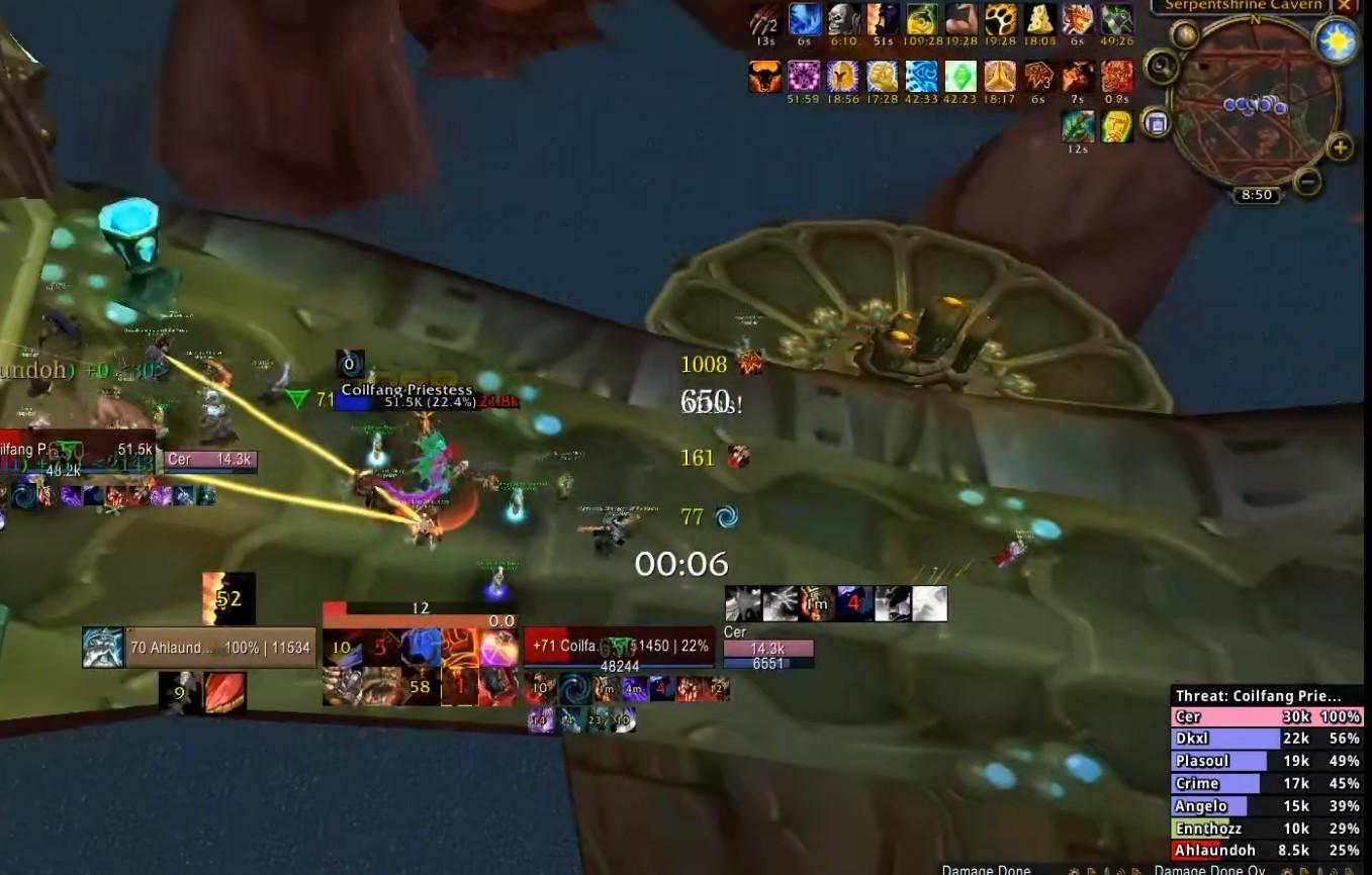 魔兽世界tbc毒蛇神殿开荒攻略坦克至关重要小心瓦斯琪