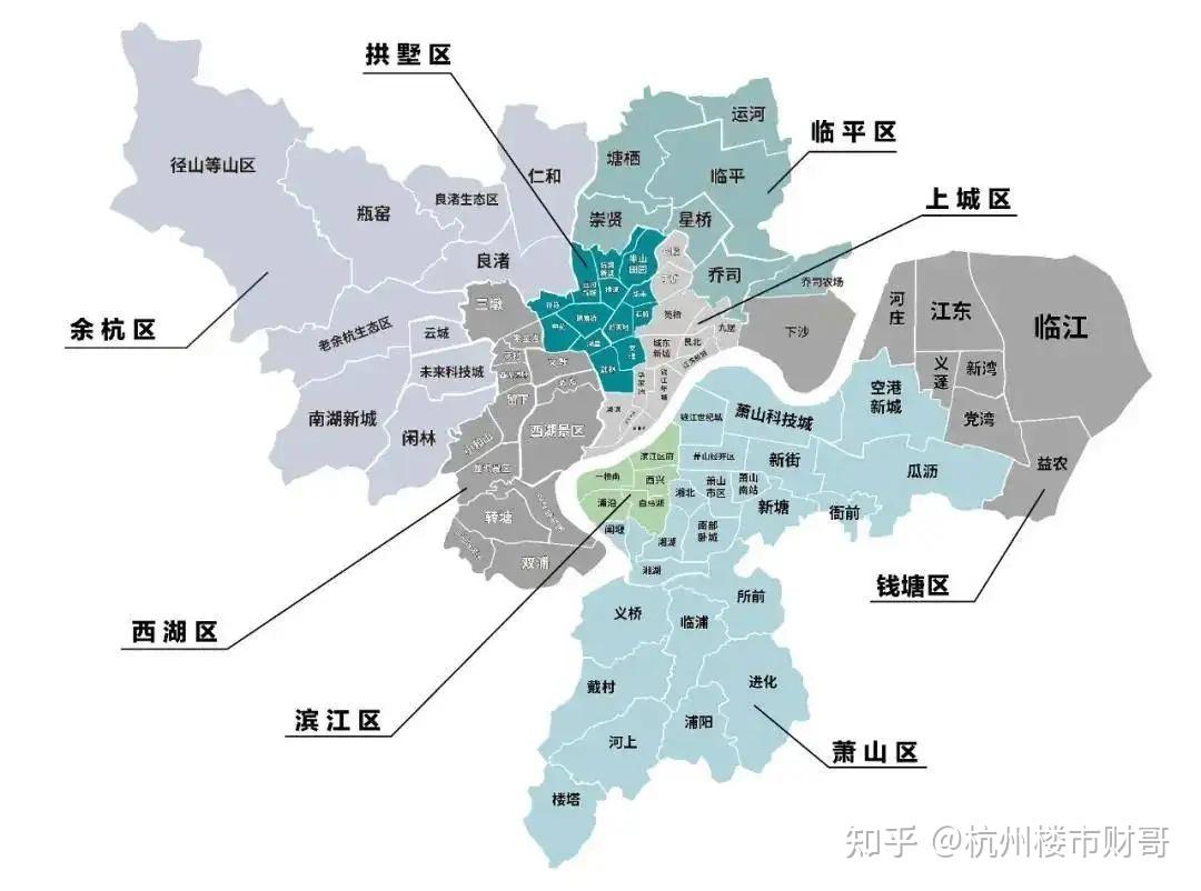 杭州楼盘地图2020图片