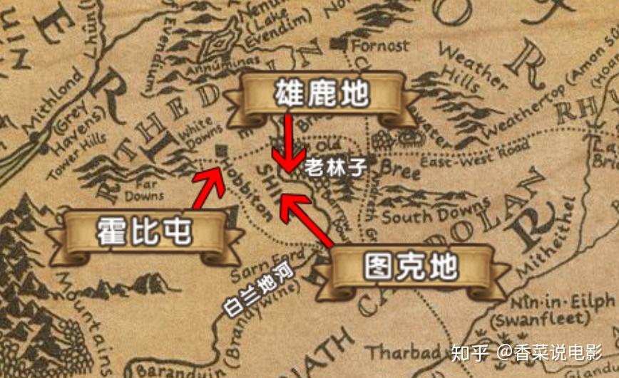 你知道指环王中弗罗多比尔博梅里和皮平之间的关系吗