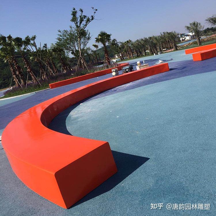 玻璃钢树池坐凳,异形坐凳制作厂家 