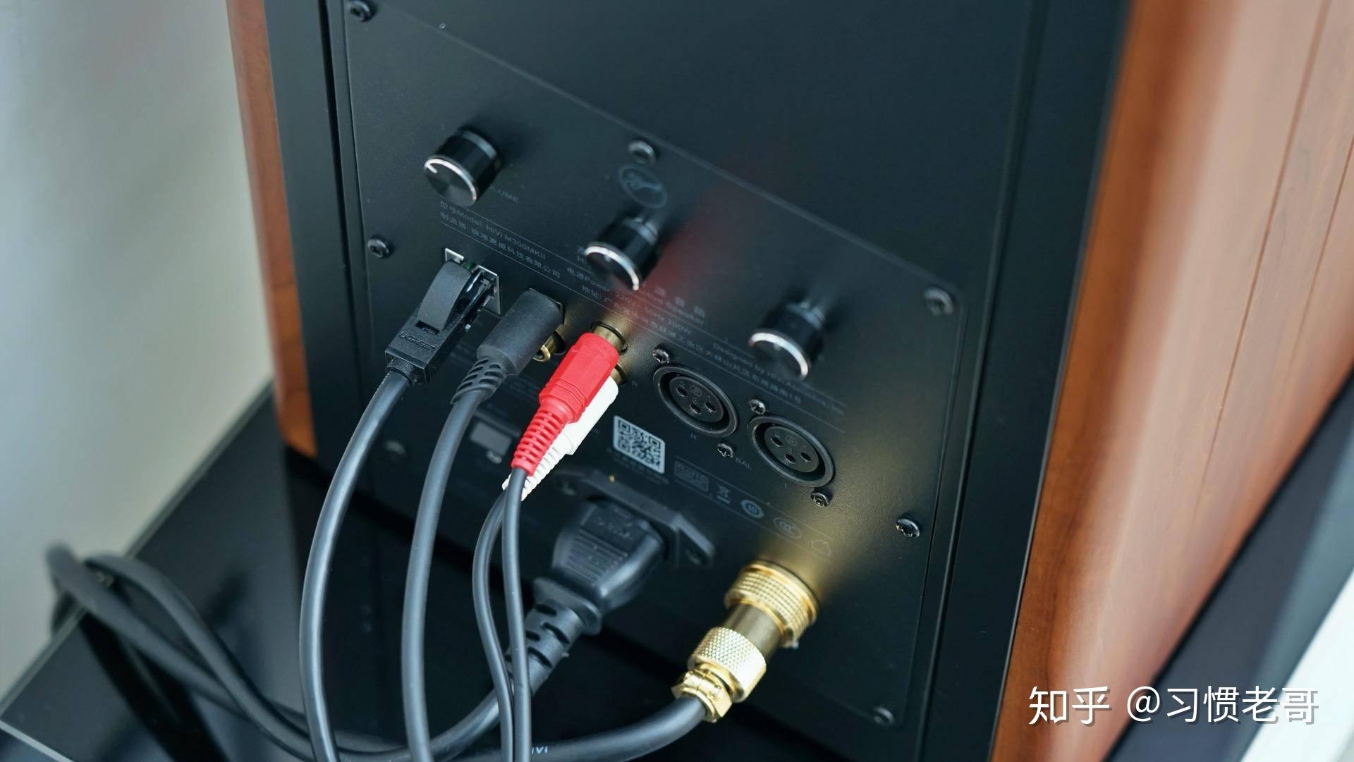 坚挺三分频音质没失望惠威m300mkiihifi音箱