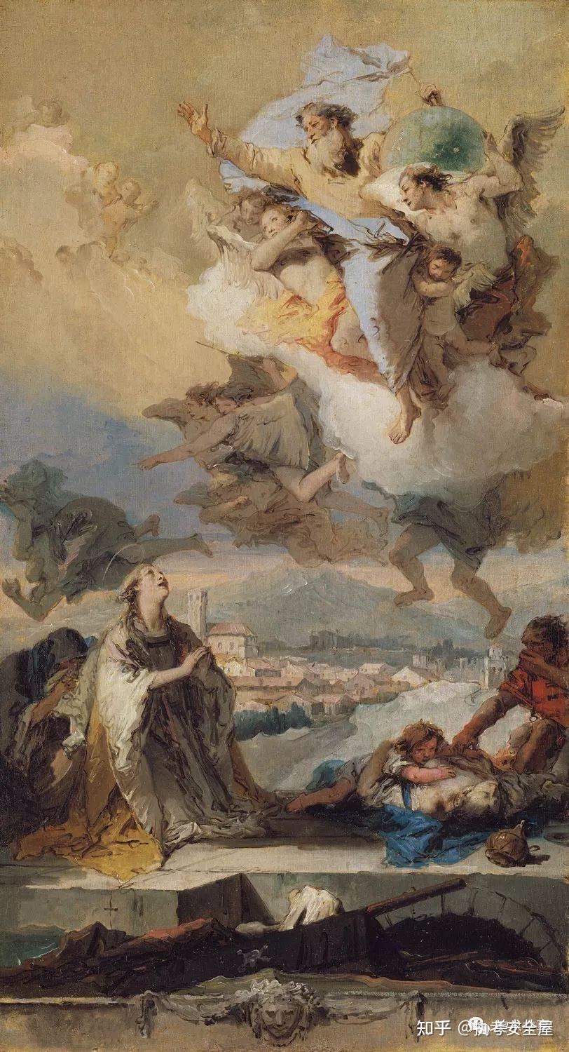 还有一幅关于瘟疫的画作,就是拿破仑远征埃及时,委托新古典主义画家