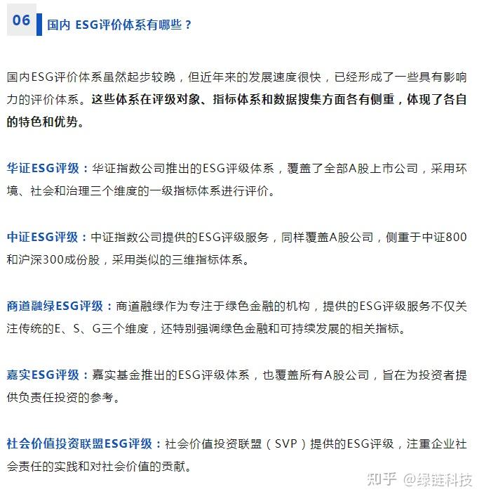 ESG评级、ESG评级流程及ESG评级标准介绍 - 知乎