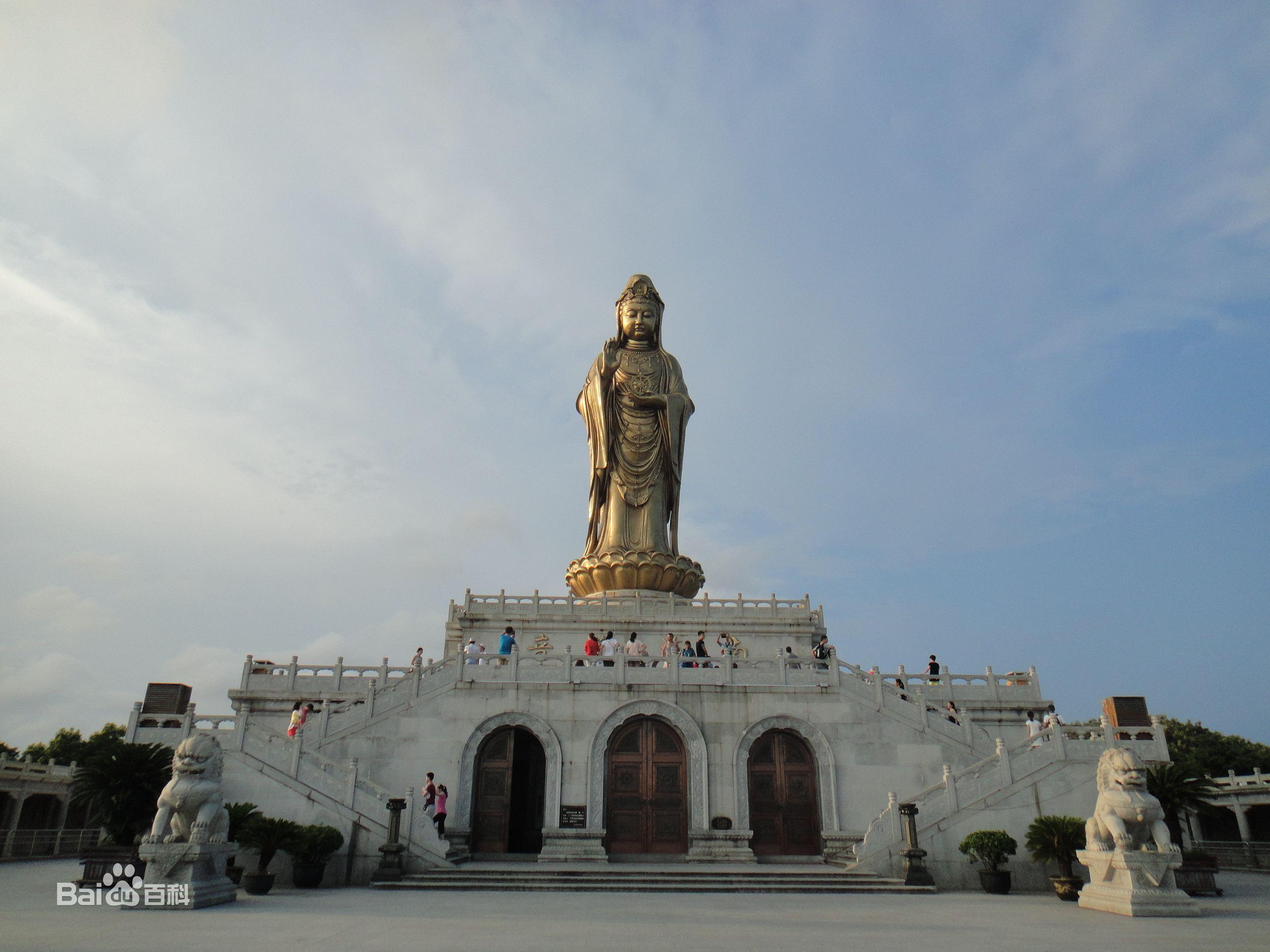 五代后梁贞明二年(公元916年),日僧慧锷自五台山请观音像归国,途经
