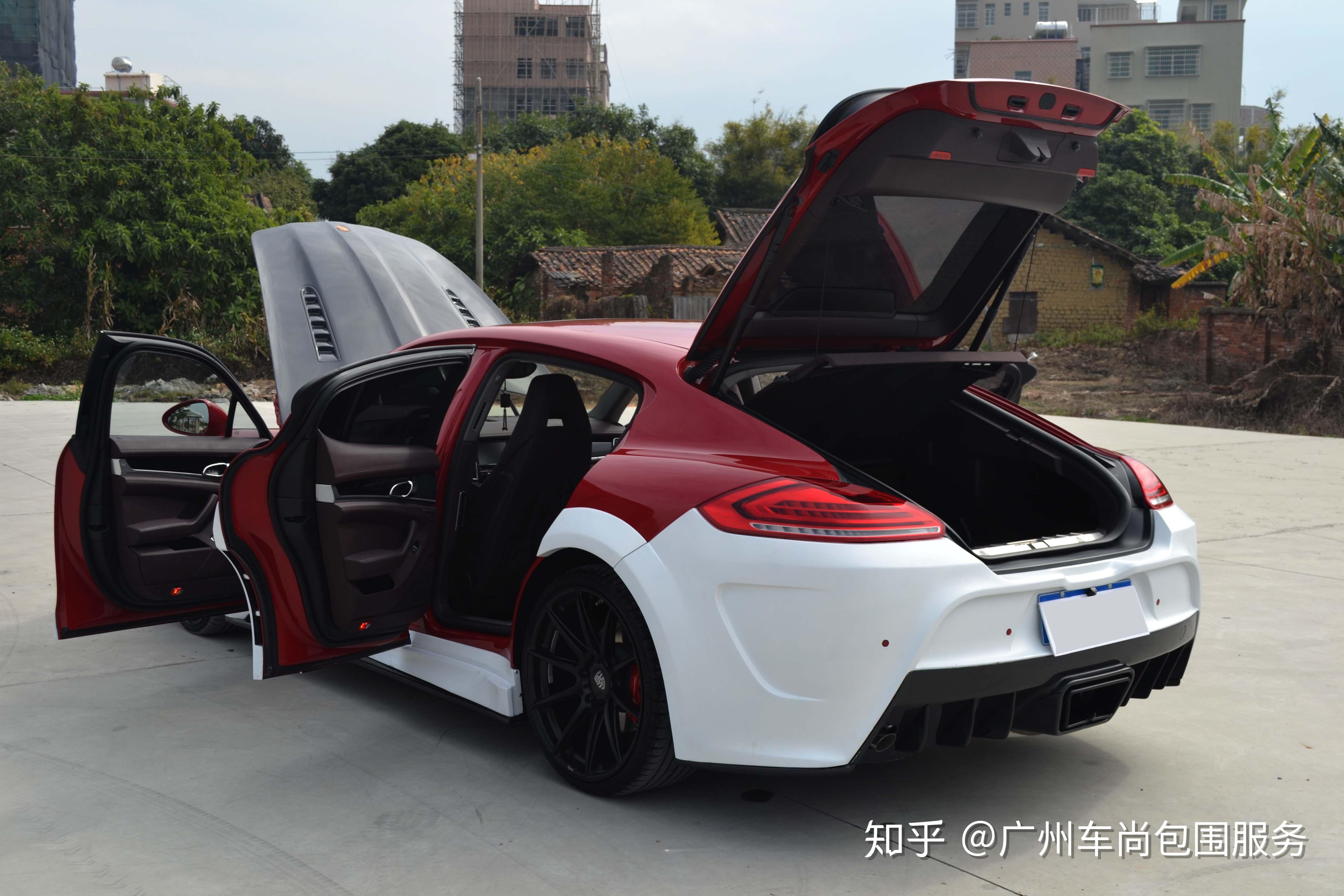 保时捷帕拉梅拉改装mansory宽体大包围