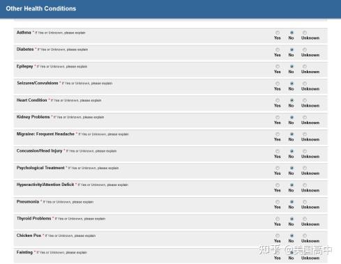 magnushealth美国高中体检