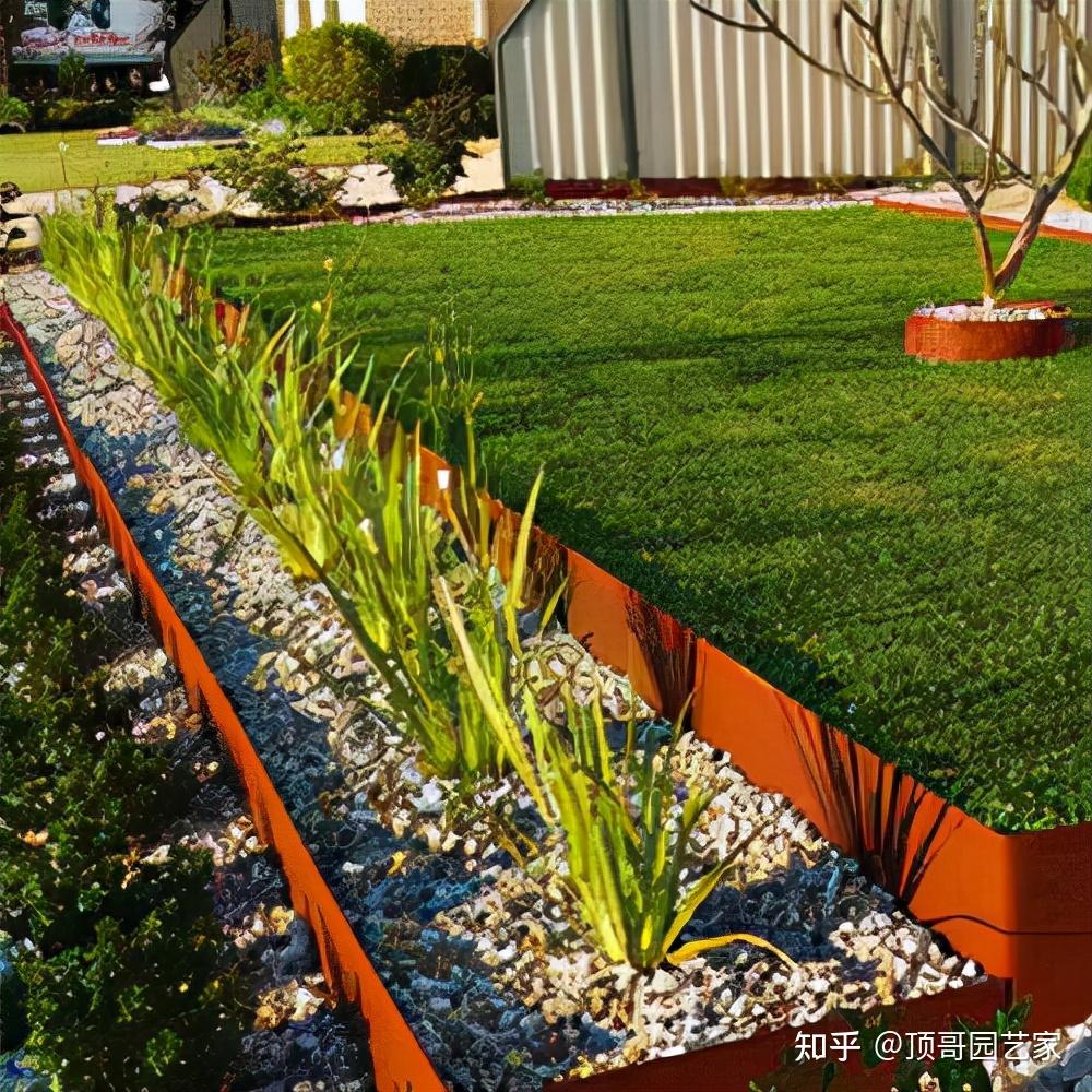 30种不锈钢收边做法,让您的庭院整齐清爽,毫无杂乱之感