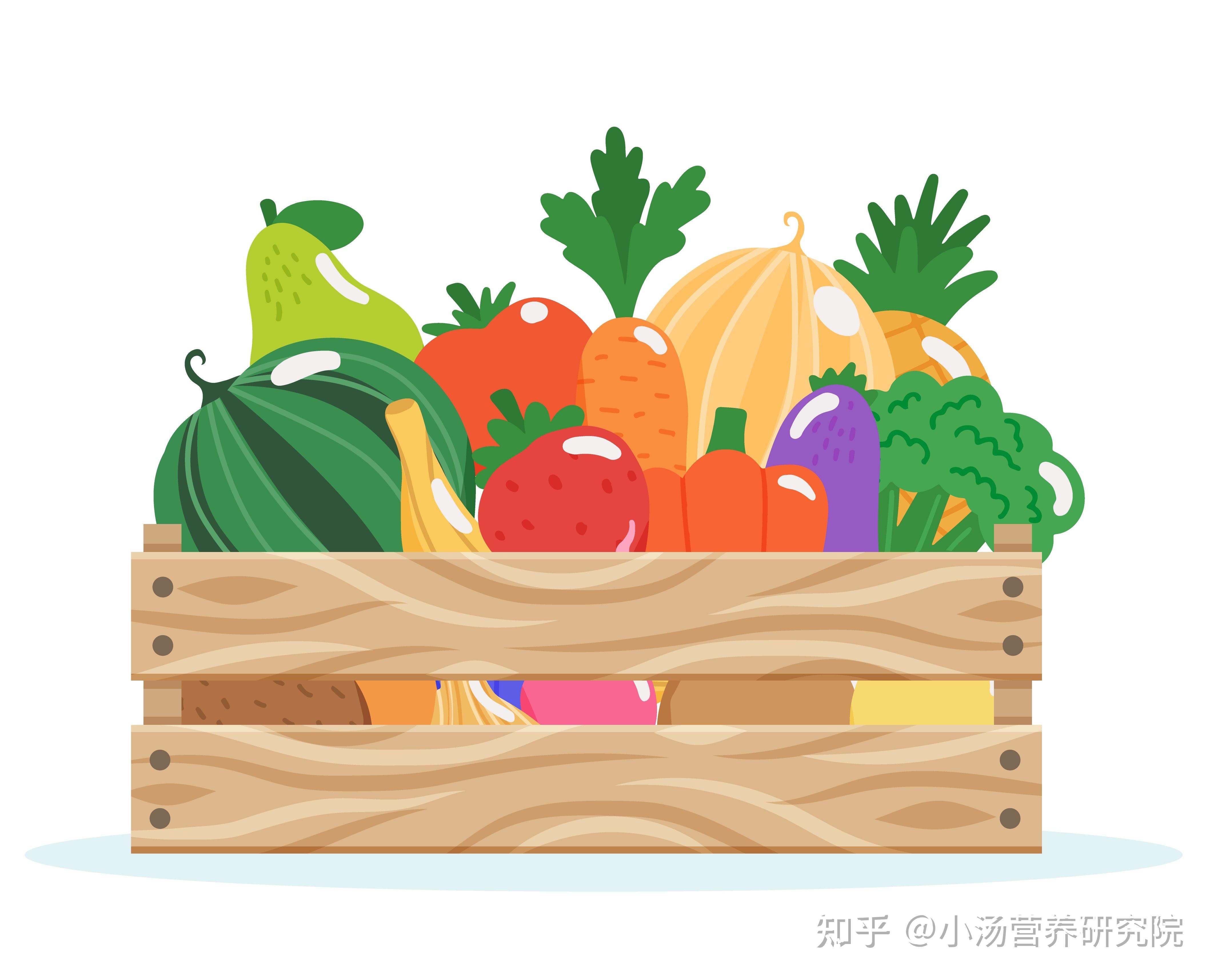 传闻4:多吃蔬菜水果不利于骨密度