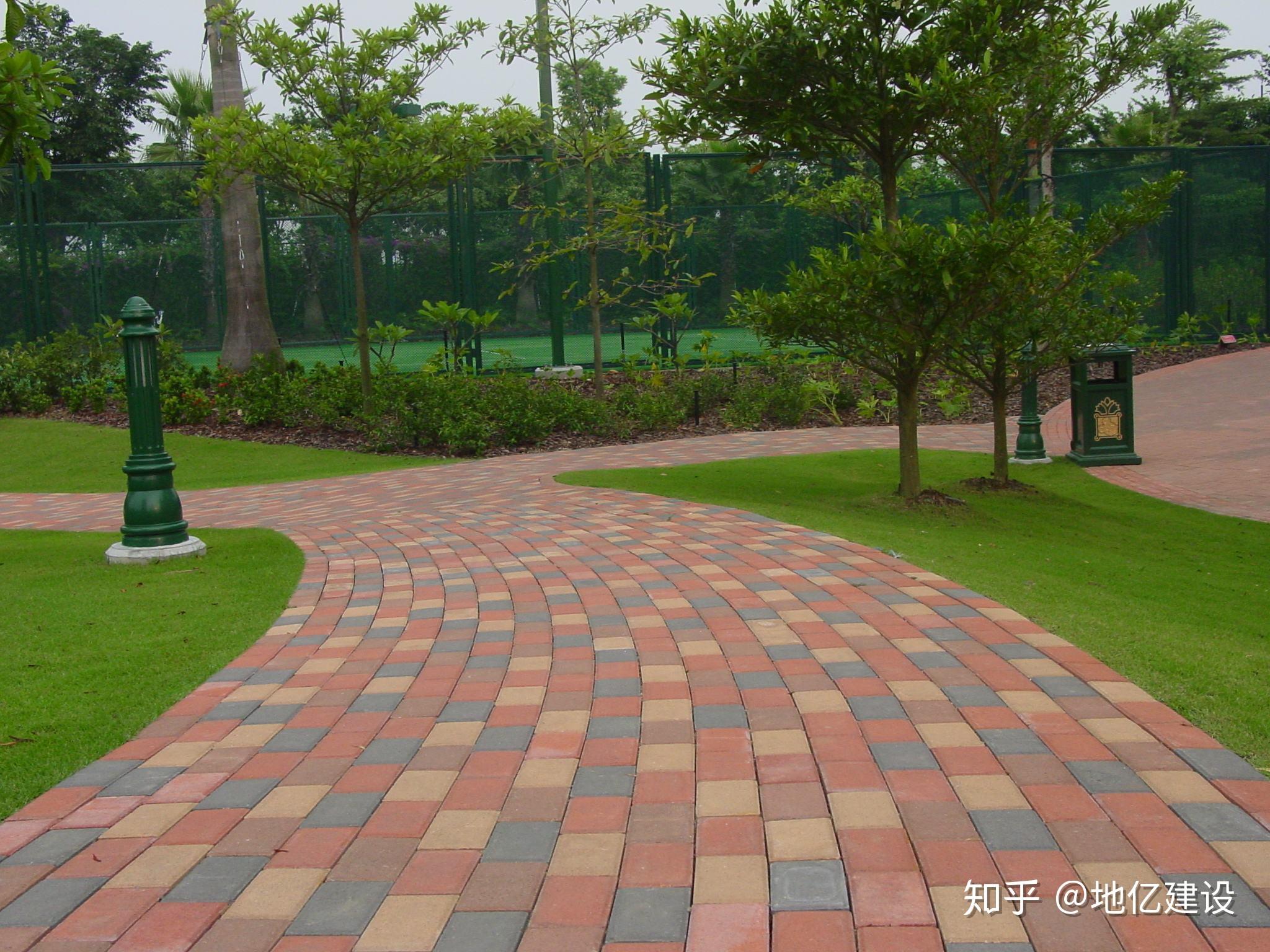 武汉园博园彩色透水混凝土路面铺装工程|拜石动态|上海拜石实业发展有限公司