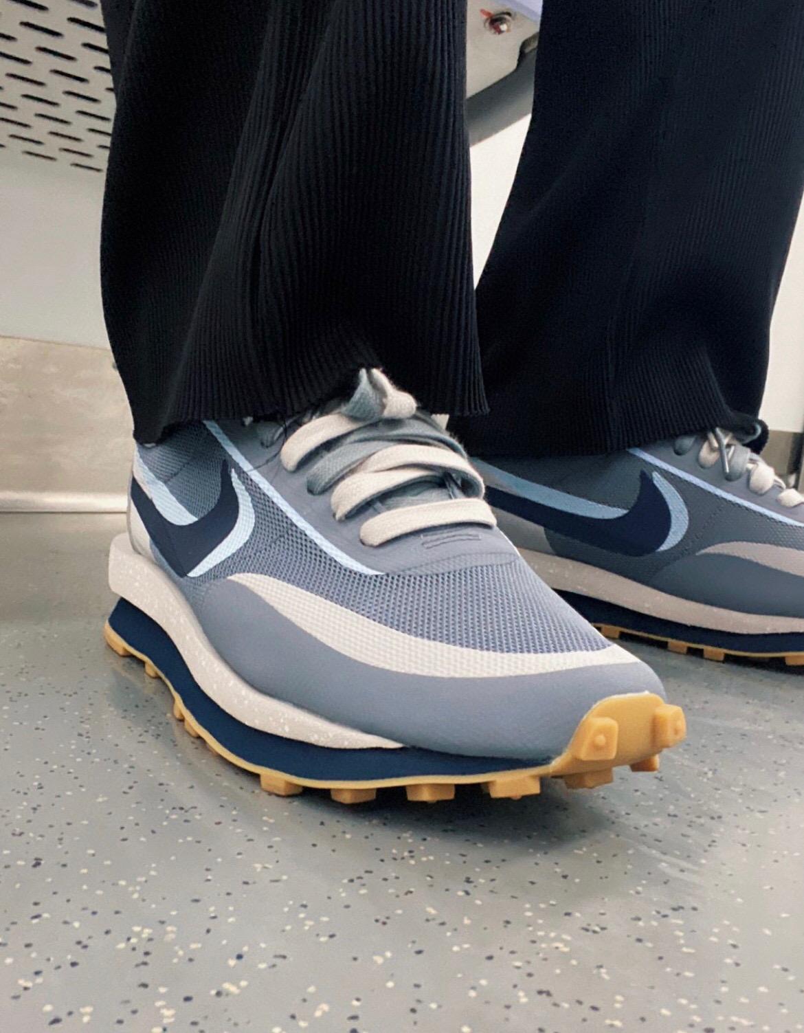 clotxsacaixnikewaffledaybreakcoolgrey耐克凝结三方联名华夫二代