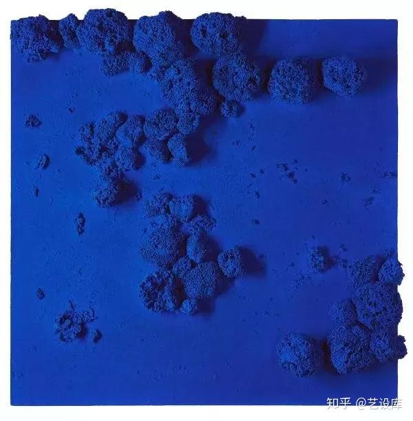 Yves Klein最单纯的色彩唤起最强烈的情感 知乎