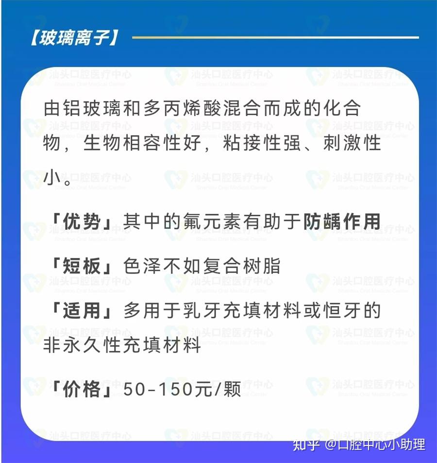 目前,汕頭口腔醫療中心擁有玻璃離子,3m z350樹脂,3m p60樹脂,康特