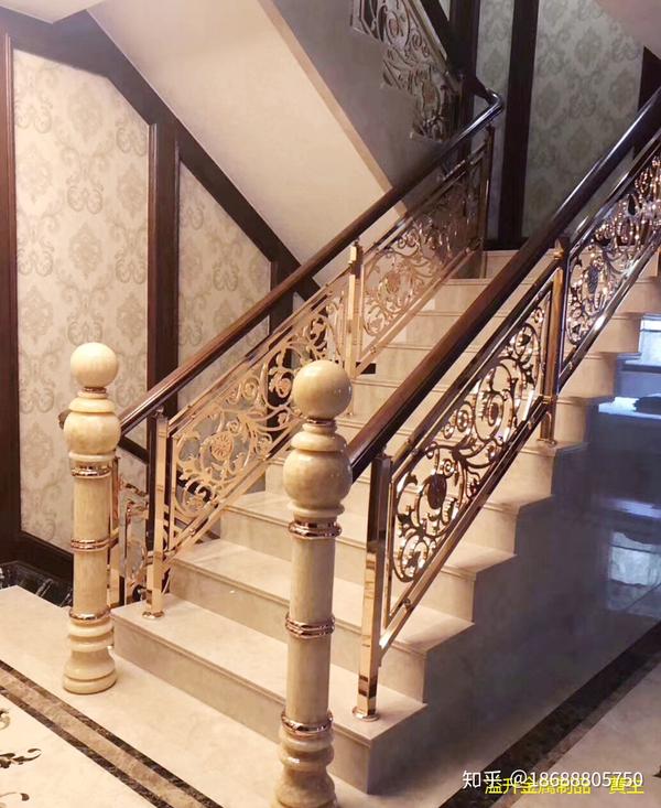 铜楼梯扶手注意事项之铜艺楼梯扶手的选择