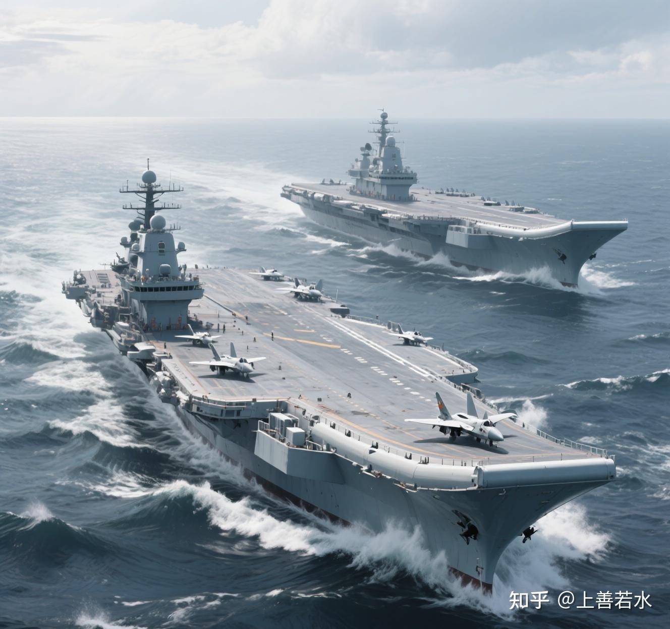 中国双航母,强大威慑力的海战模式 - 知乎