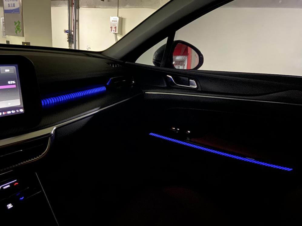 至于舒适性配置什么座椅通风和空气净化还有氛围灯之类的,都是增加