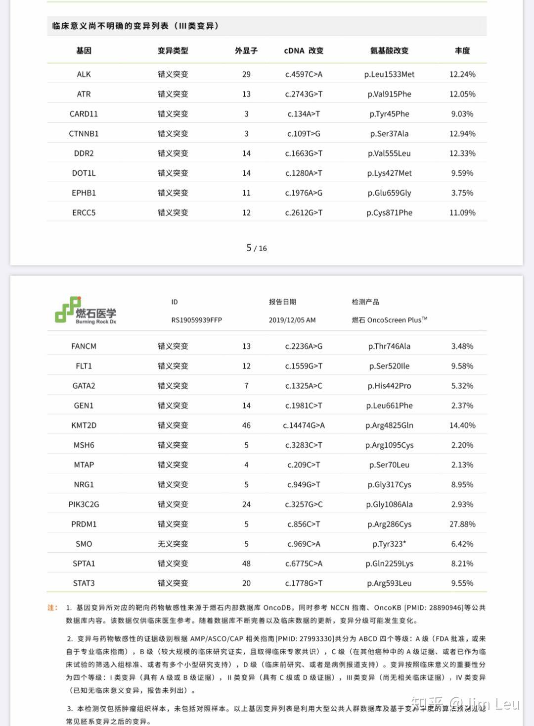 一葉障目難識泰山低分化非小細胞肺癌ngs檢測報告分析