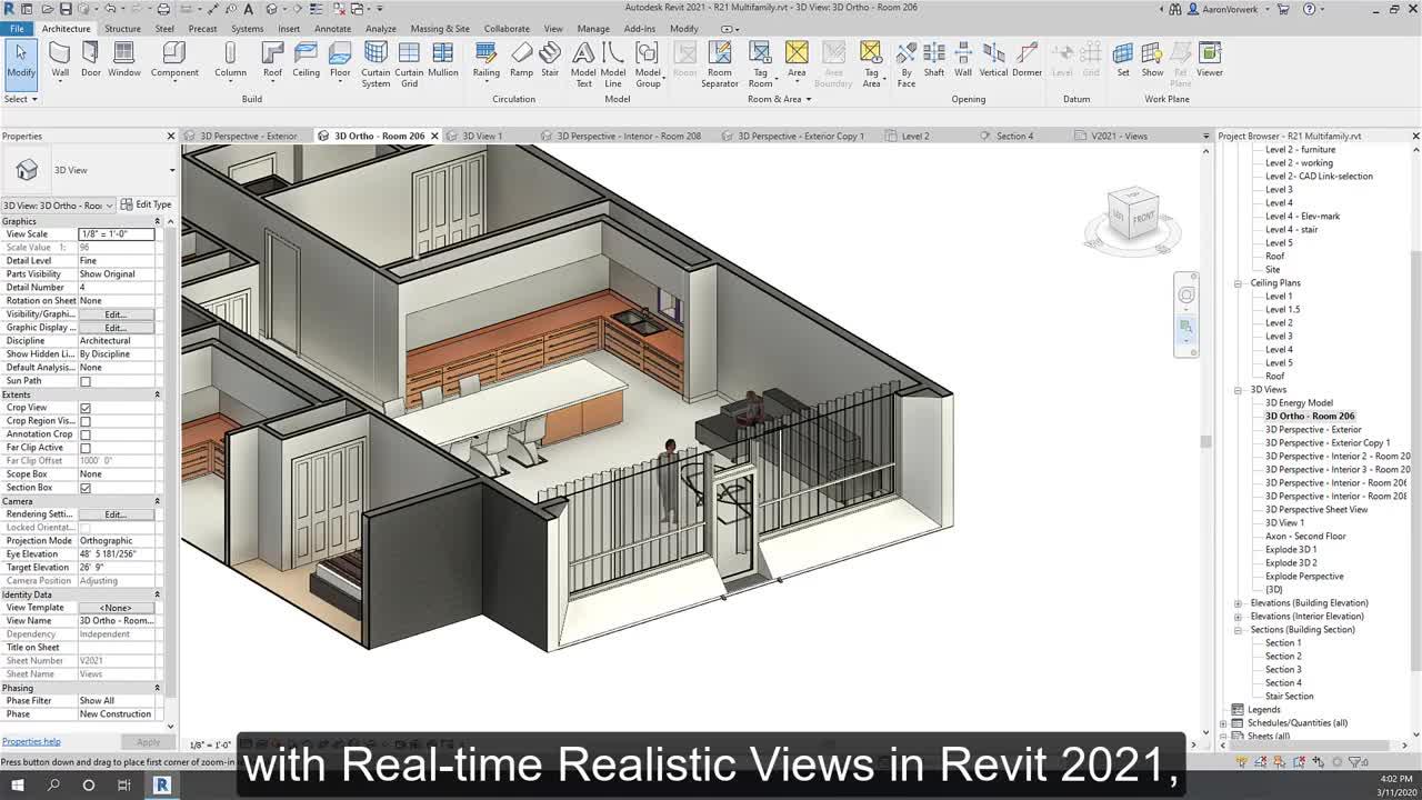 revit 2021新功能:钢筋无接头端部处理