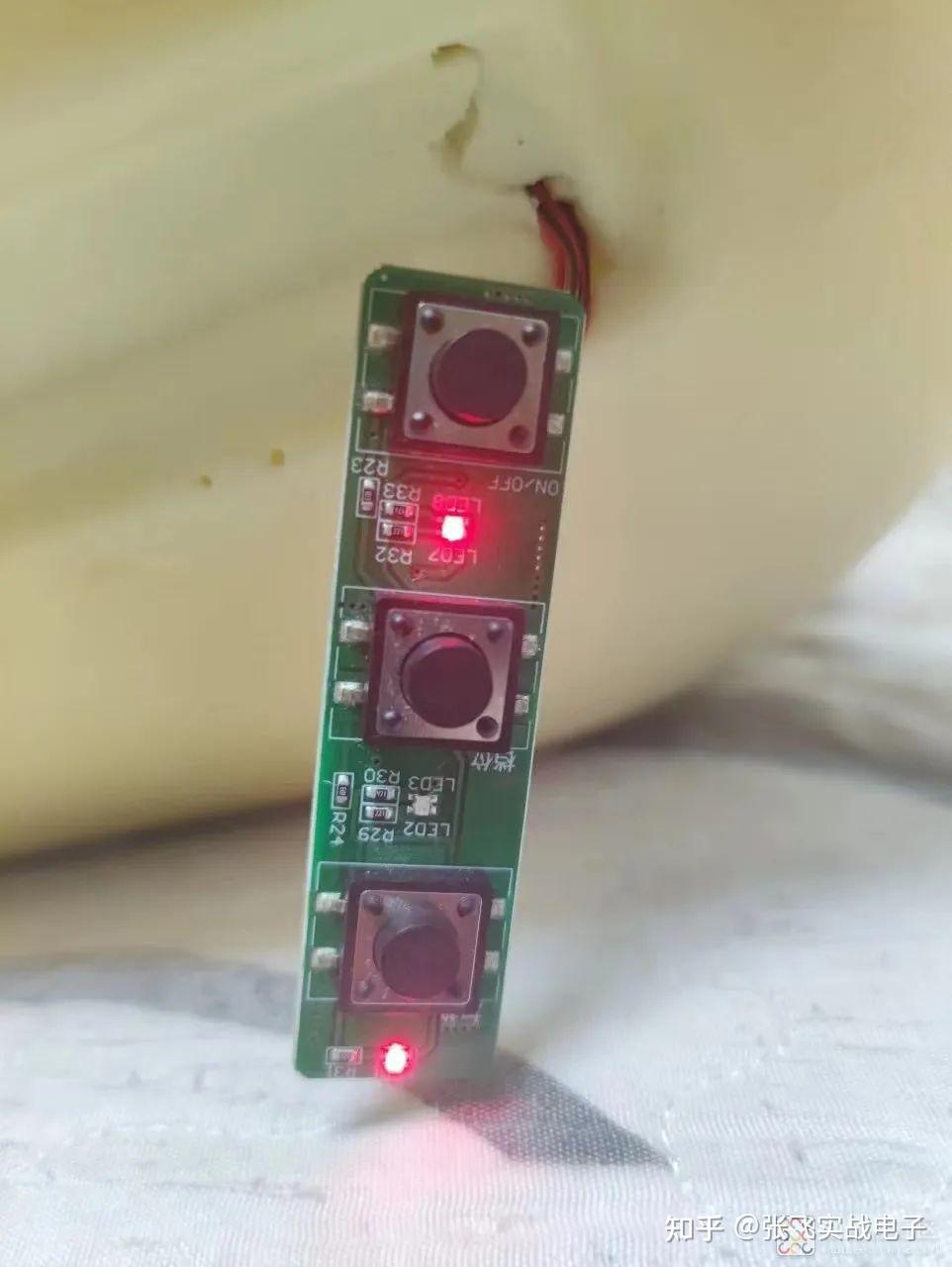 拆解按摩器：有意思的按键与LED控制电路，学习借鉴一下！ - 知乎