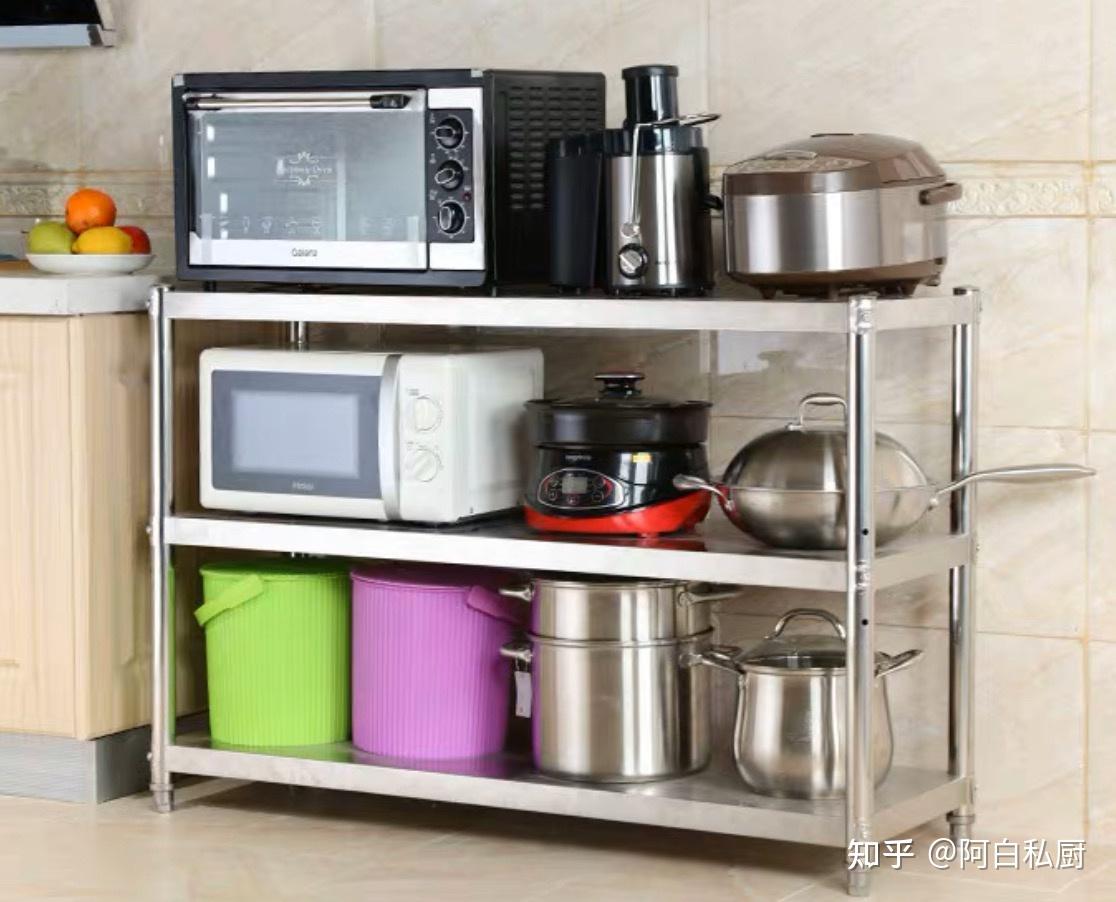 有什么置物架能让厨房显得更大更干净整洁锅碗瓢盆应该怎么收纳整理