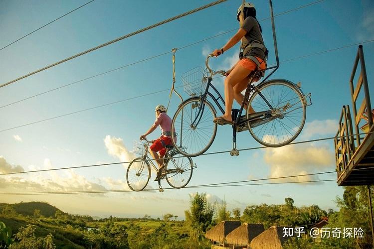 高空自行車自行車真的也能在空中騎嗎