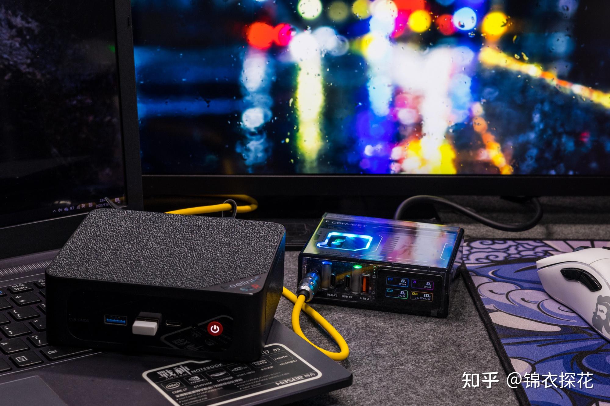 测试结果如下:开机瞬时功率在90w左右,常态待机功耗为70w,满载烤机的