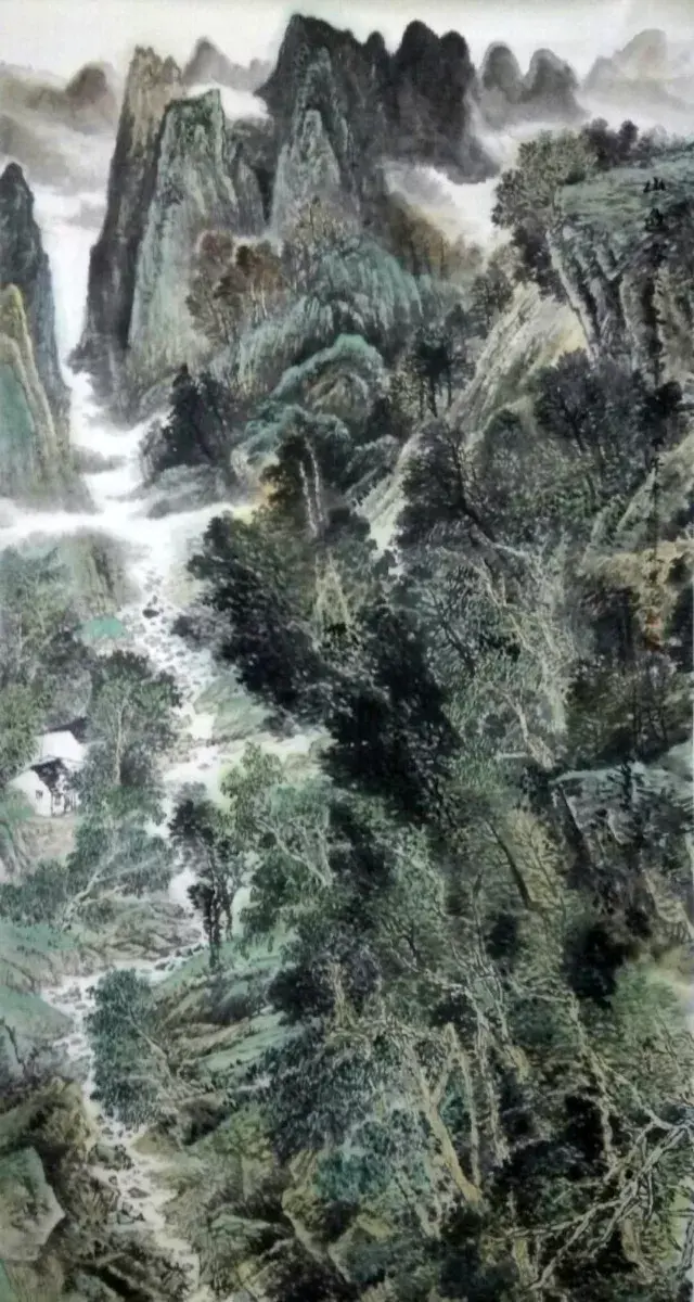 新长城传媒丨以自然为师李遥宝画作