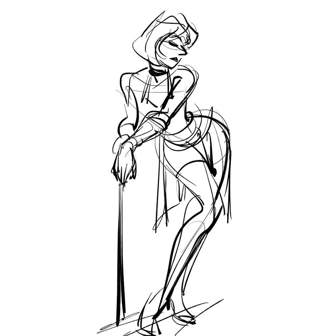 有哪些有趣的速写作品? - 知乎