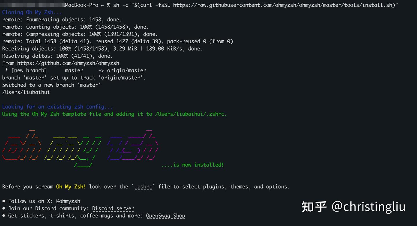 解决MacOS iTerm2 安装 oh my zsh 主题遇到坑 - 知乎