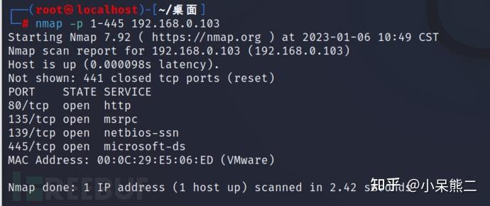 Nmap Ldap nmap工具的使用(入门级) - 知乎
