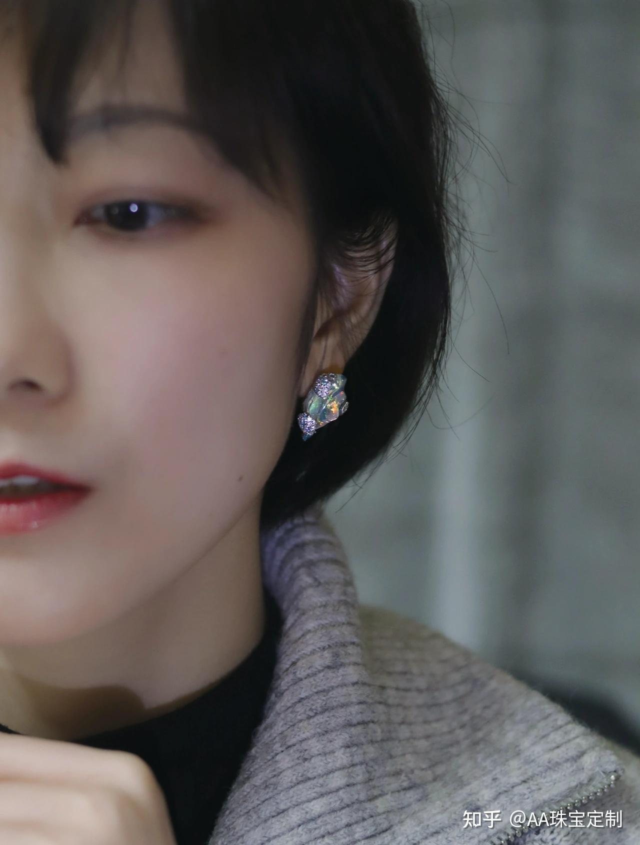 火欧泊｜让姐妹们破防的一套戒指+耳钉💓 - 知乎