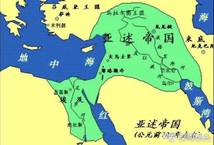 古代中东文明史（地图汇总） - 知乎