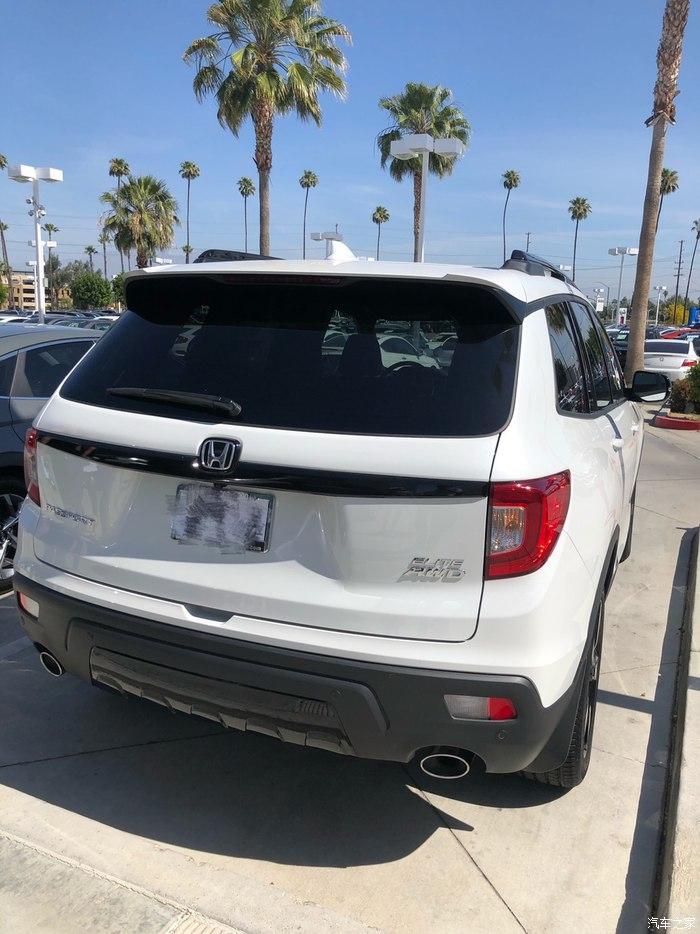 本田passport提车作业分享谈谈它的的车身配置和魅力外观