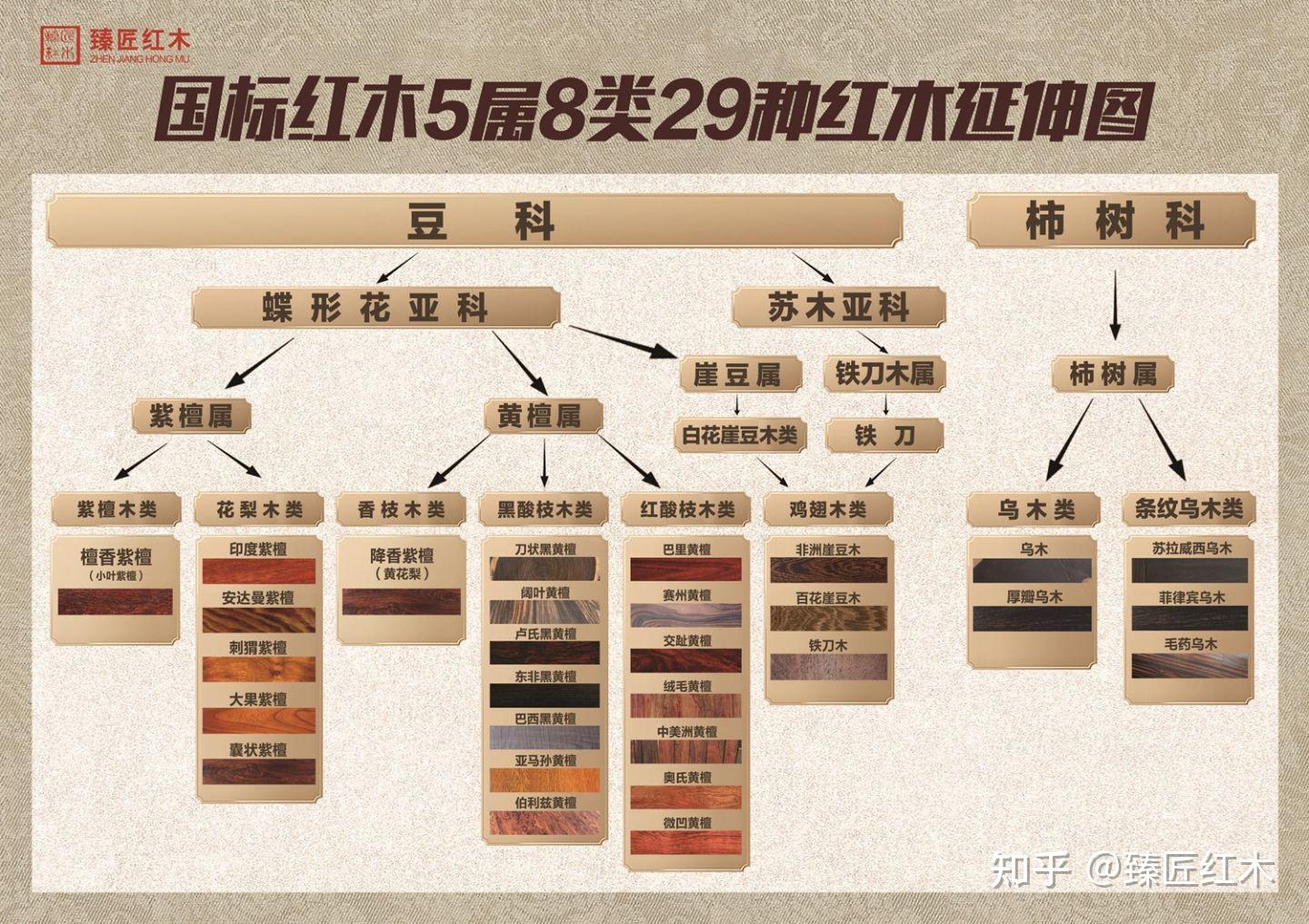 红木到底是什么木头 臻匠红木带你了解29种国标红木 - 知乎