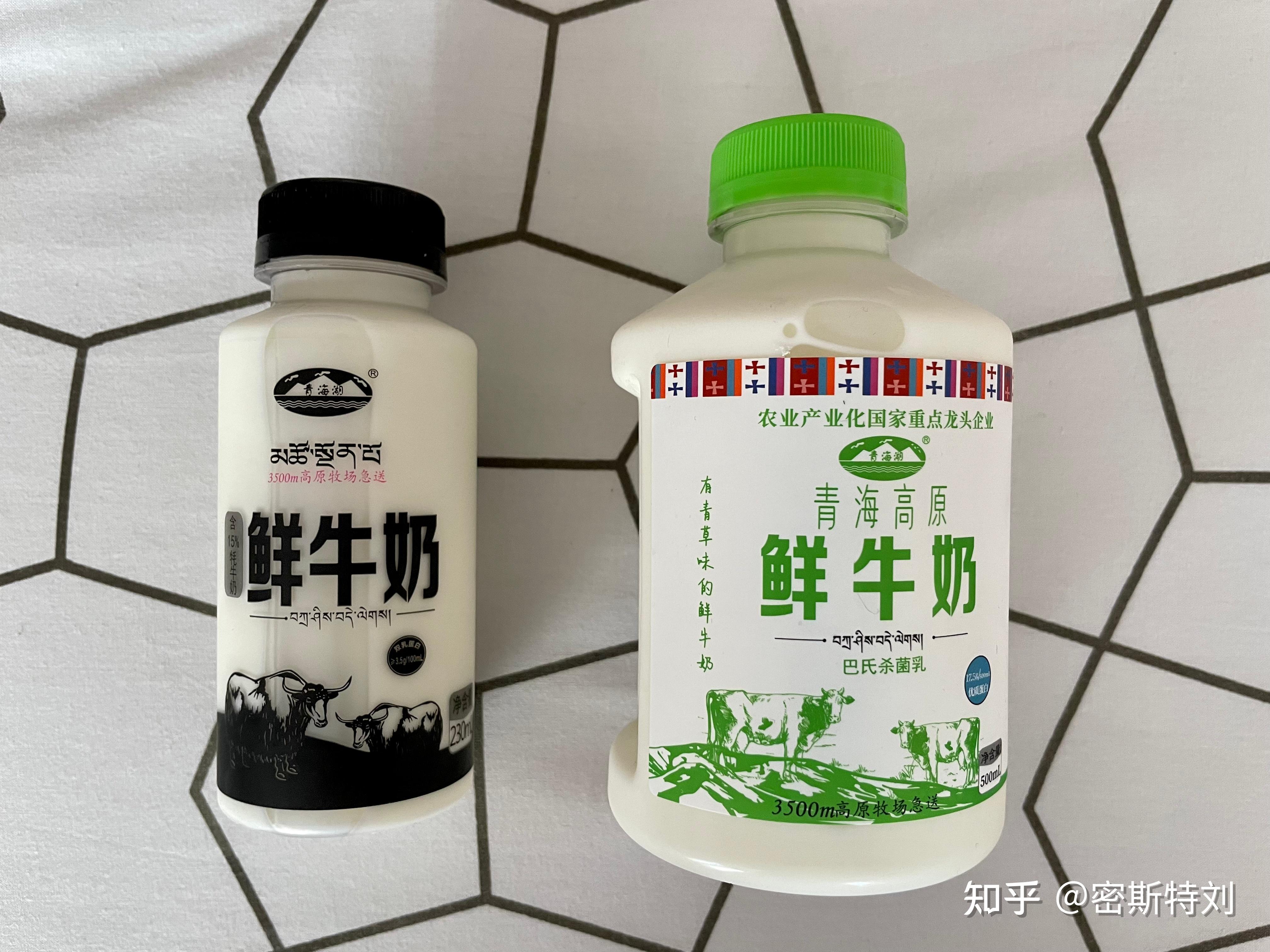 因此市售第一款巴氏牦牛鲜牛奶(混合型)产自青海不足为奇