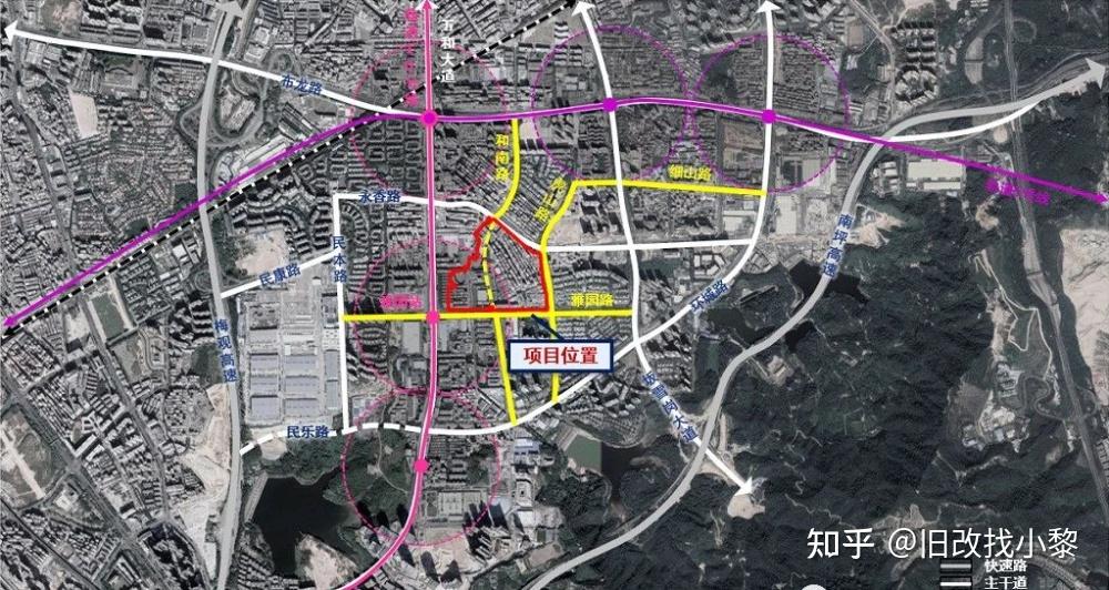 龙岗坂田街道光雅园村旧改，五和枢纽重点规划范围 - 知乎