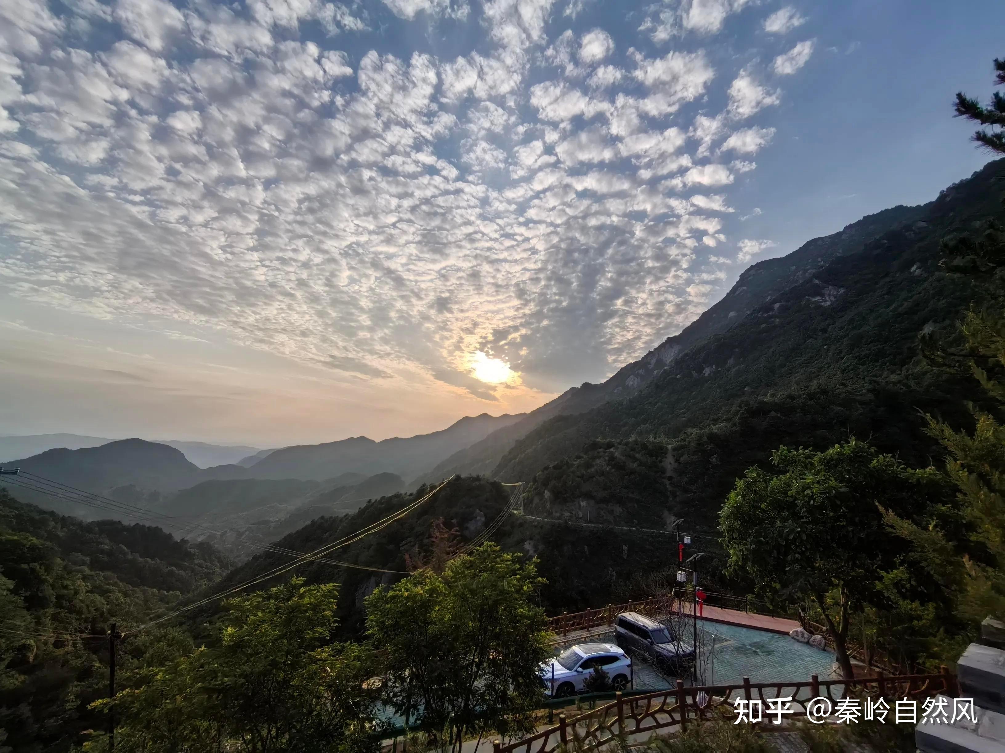 在蓝关古道,赶上了今夏最美落日,“雨后烟景绿,晴天散馀霞” - 知乎