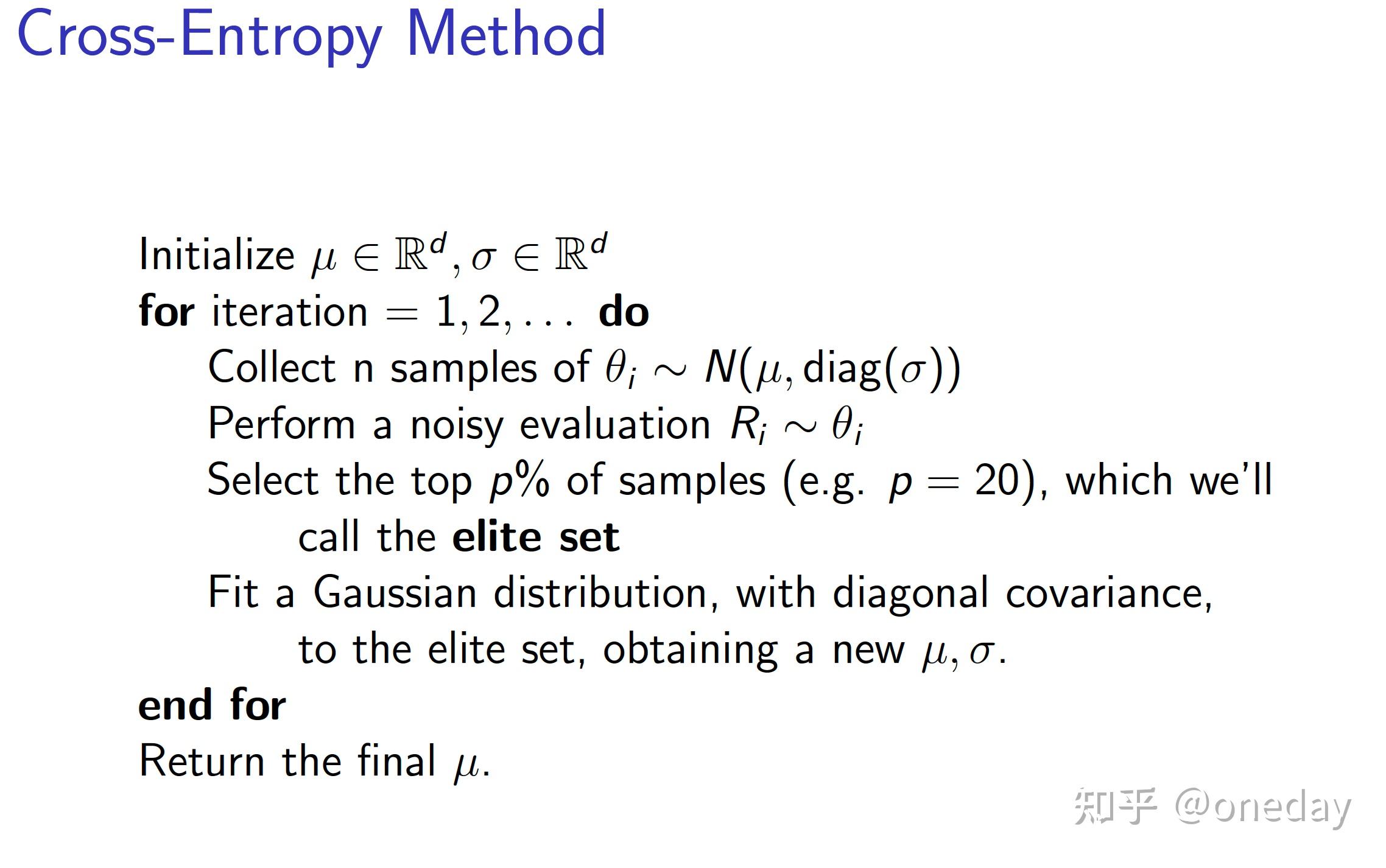 CEM算法:原理和实践 - 知乎