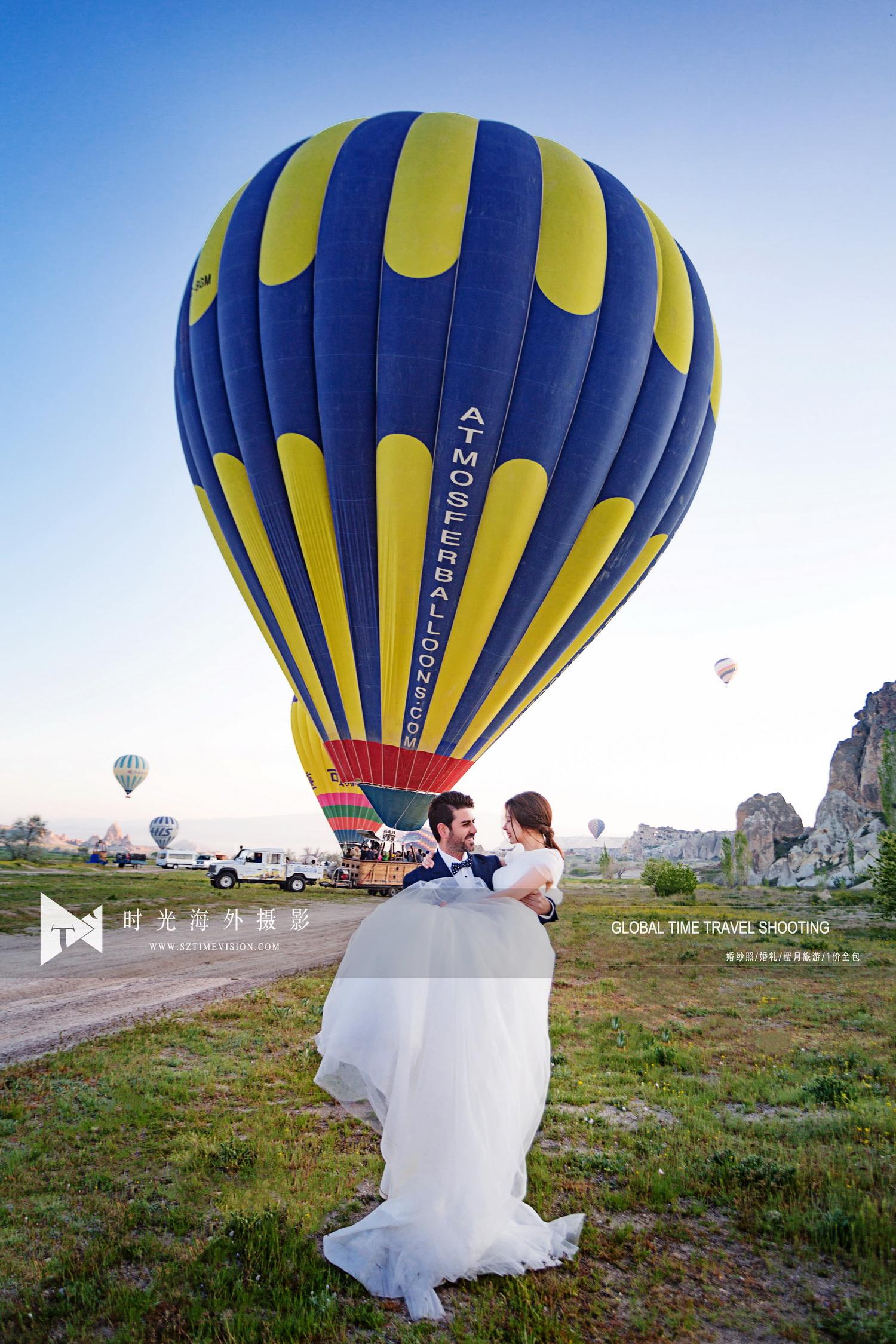 旅拍婚纱照土耳其热气球婚纱照