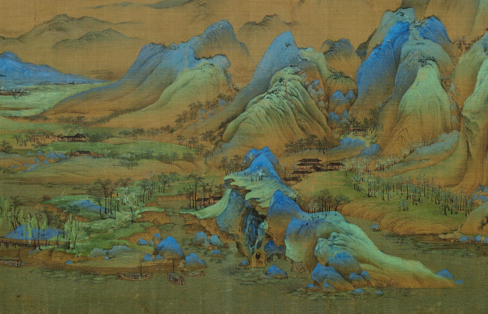 汉桥话画 王希孟 千里江山图 18岁少年的旷世巨作 知乎 汉桥话画 王希孟 千里江山图 18岁少年的旷世巨作 知乎