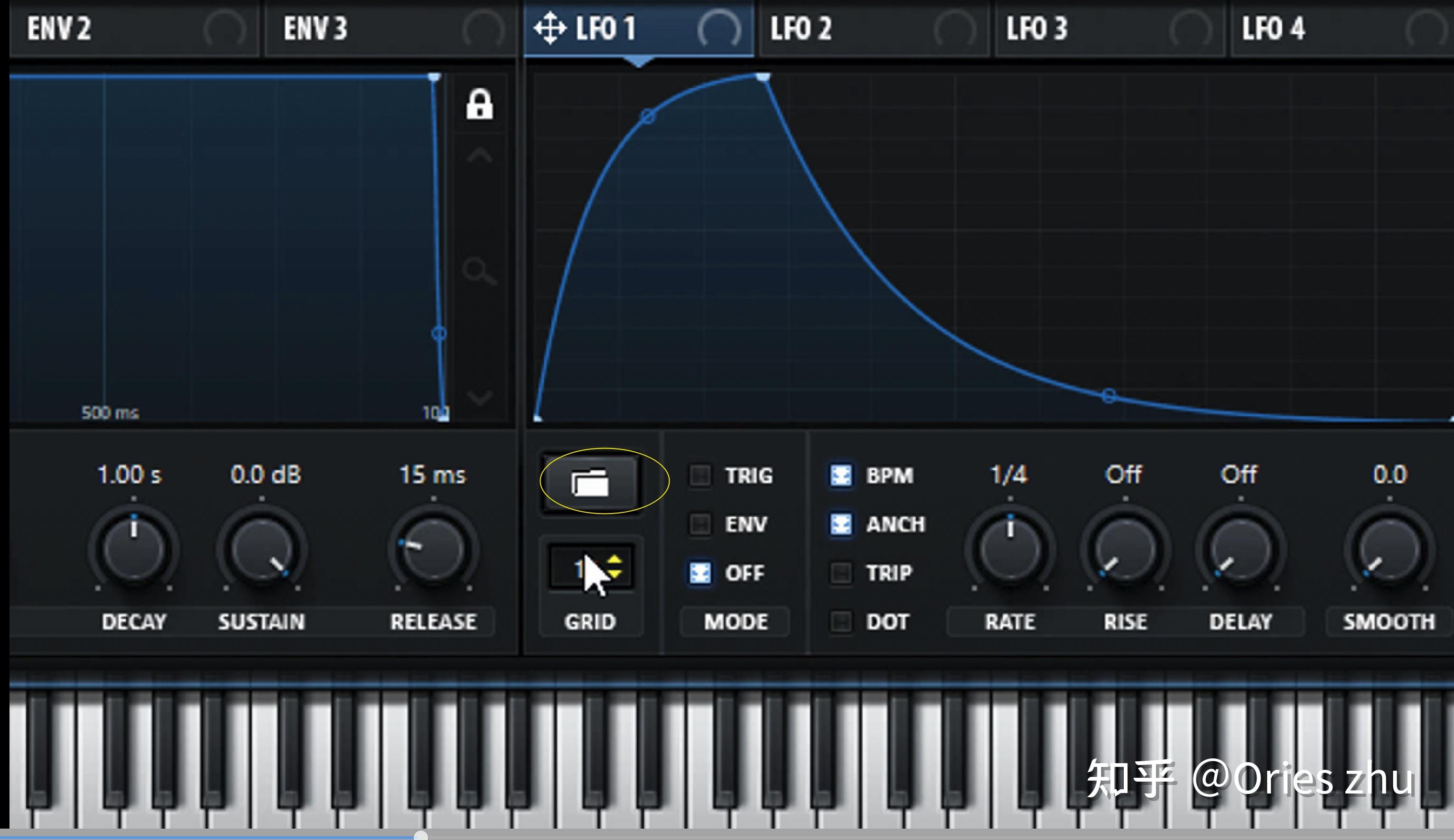 四合成器之serum篇8lfo低频振荡器